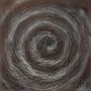 Dark Side / Обратная сторона / 2007 / Acrylics and foam on canvas / 100х100см